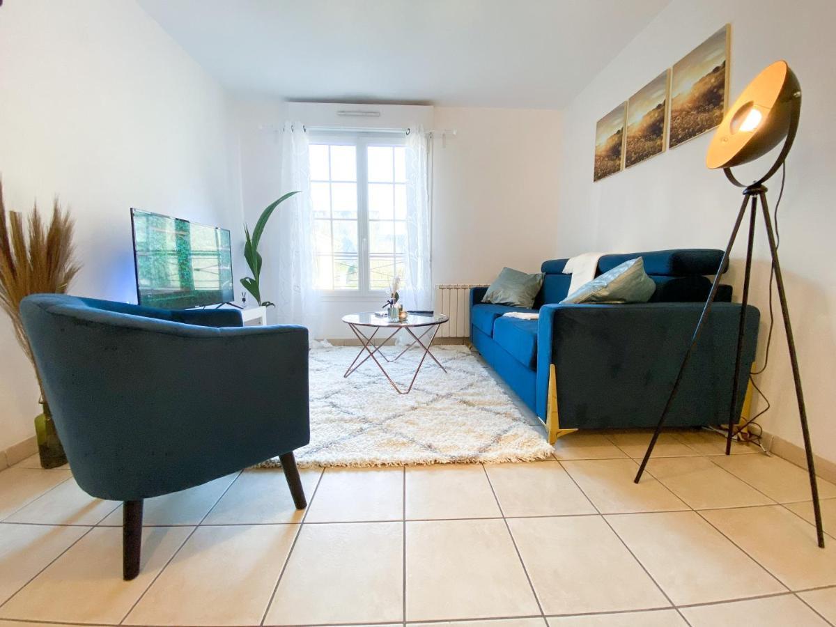 Blue Pearl - Parking - Gare Rer A 5 Min Apartment Corbeil-Essonnes Luaran gambar