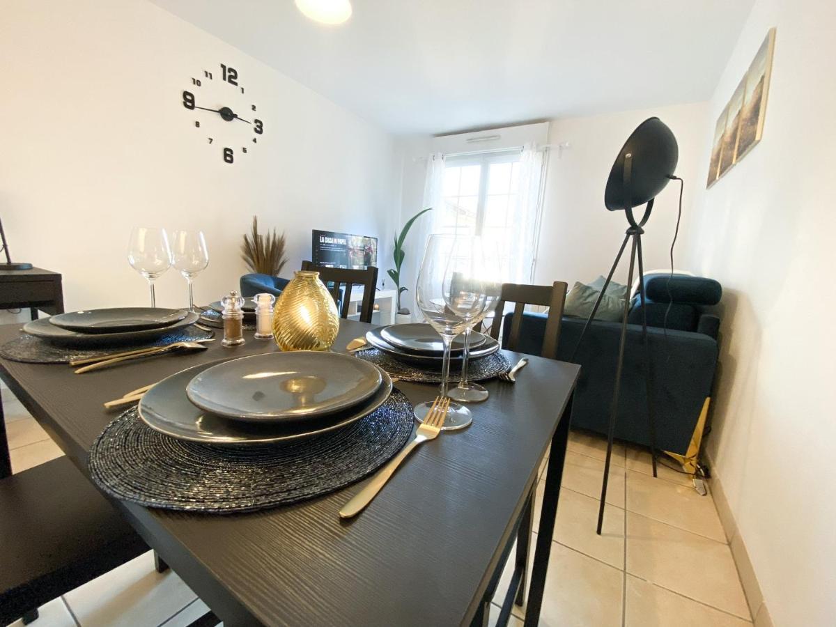 Blue Pearl - Parking - Gare Rer A 5 Min Apartment Corbeil-Essonnes Luaran gambar