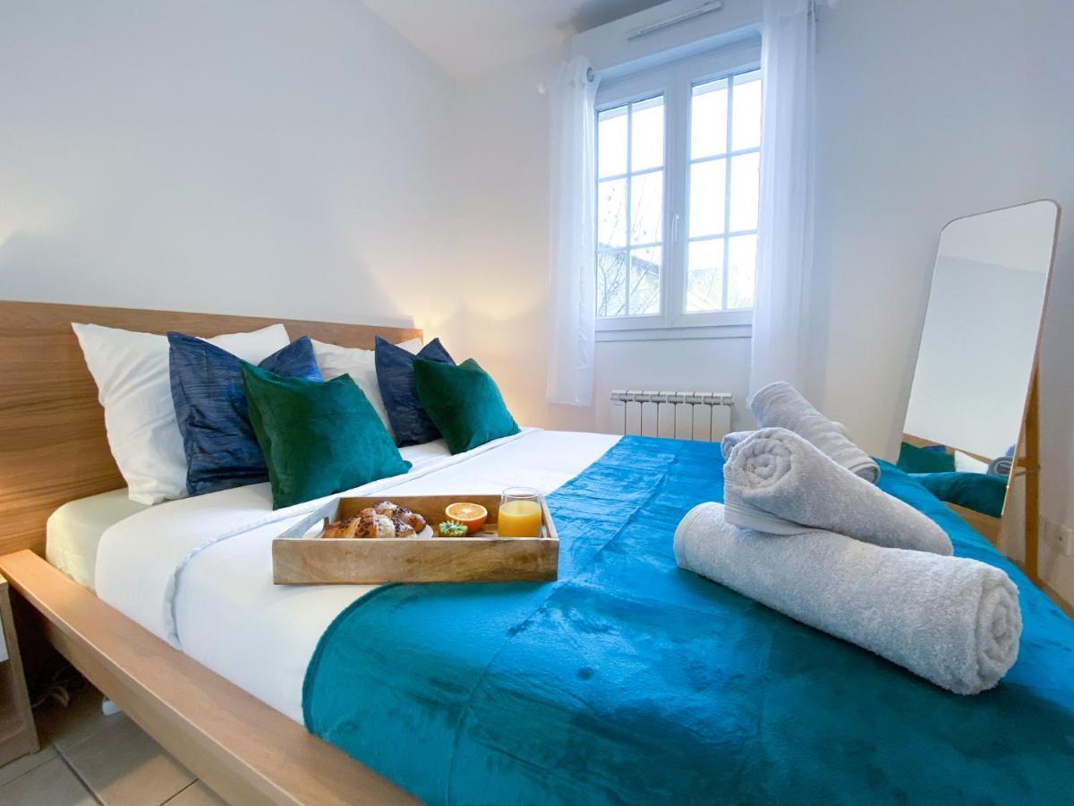 Blue Pearl - Parking - Gare Rer A 5 Min Apartment Corbeil-Essonnes Luaran gambar